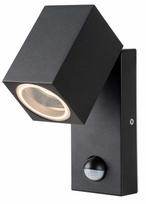Sieninis lauko šviestuvas AZzardo Goran, 35W, GU10, IP54, antracito, 6.7 cm x 15 cm