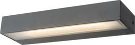 Sieninis lauko šviestuvas AZzardo Casola, 12W, LED, IP54, pilkas, 7 cm x 3.2 cm