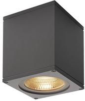 Sieninis lauko šviestuvas SLV Big Theo, 21W, LED, IP44, antracito, 13 cm x 14 cm