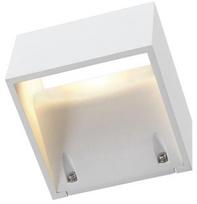 Sieninis lauko šviestuvas SLV Logs, 9.5W, LED, IP65, baltas, 13 cm x 8 cm