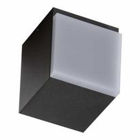 Sieninis lauko šviestuvas AZzardo Arbax, 12W, LED, IP54, tamsiai pilka, 11 cm x 11 cm