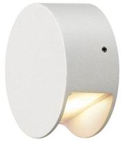 Sieninis lauko šviestuvas SLV Pema, 3.8W, LED, IP55, baltas, 9 cm x 9 cm