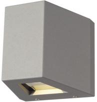 Sieninis lauko šviestuvas SLV Out-Beam, 18W, LED, IP44, pilkas, 15 cm x 15 cm
