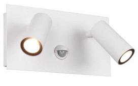 Sieninis lauko šviestuvas Trio Tunga, 3.5W, LED, IP54, baltas, 12 cm x 12 cm