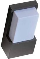 Sieninis lauko šviestuvas AZzardo Arida, 18W, E27, IP54, tamsiai pilka, 12 cm x 8 cm