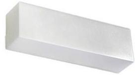 Sieninis lauko šviestuvas AZzardo Zaria, 15W, LED, IP65, baltas, 7.8 cm x 16 cm