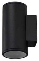 Sieninis lauko šviestuvas AZzardo Joe 2, 35W, GU10, IP54, juodas, 9 cm x 12 cm