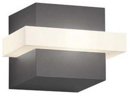 Sieninis lauko šviestuvas Trio Mitchell, 7.5W, LED, IP54, antracito, 14 cm x 10 cm