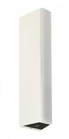 Sieninis lauko šviestuvas Su-Ma Tin, 14W, LED, IP54, baltas, 6 cm x 30 cm