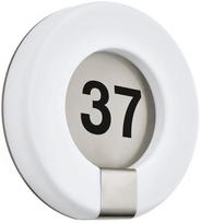 Sieninis lauko šviestuvas Eglo Marchesa, 15W, LED, IP44, baltas/juodas, 30 cm x 7 cm