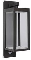Sieninis lauko šviestuvas Lucide Clairette, 13W, LED, IP54, antracito, 12 cm x 38 cm