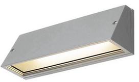 Sieninis lauko šviestuvas SLV Pema, 16W, LED, IP65, baltas, 9 cm x 10 cm