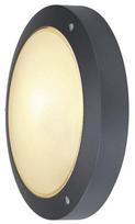 Sieninis lauko šviestuvas SLV Bulan, 60W, E14, IP44, antracito, 27 cm x 7 cm
