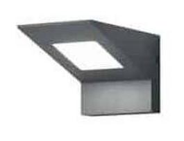 Sieninis lauko šviestuvas Trio Nelson, 8W, LED, IP54, antracito, 9 cm x 10 cm