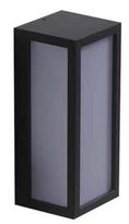 Sieninis lauko šviestuvas AZzardo Veneto, 18W, E27, IP54, juodas, 11 cm x 25 cm