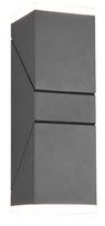 led sviestuvai 3000 - Sieninis lauko šviestuvas Trio Avon, 7W, LED, IP54, antracito, 9 cm x 28 cm - 1 nuotrauka