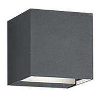Sieninis lauko šviestuvas Trio Adaja, 3W, LED, IP54, antracito, 8 cm x 8 cm