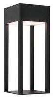 Sieninis lauko šviestuvas Nowodvorski Structure 8146, 13W, LED, juodas, 10 cm x 25 cm