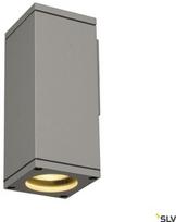 Sieninis lauko šviestuvas SLV Theo, 35W, LED, IP44, pilkas, 7 cm x 18 cm