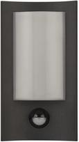 Sieninis lauko šviestuvas Searchlight Redor, LED, IP44, juodas, 11 cm x 19.8 cm