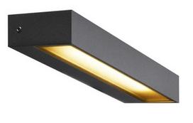 Sieninis lauko šviestuvas SLV Pema, 7.7W, LED, IP54, antracito, 7.5 cm x 3.2 cm