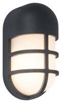Sieninis lauko šviestuvas Lutec Bullo, 14.5W, LED, IP54, tamsiai pilka, 10.2 cm x 8.6 cm