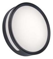 Sieninis lauko šviestuvas Lutec Rola, 13W, LED, IP54, tamsiai pilka, 18.3 cm x 18.3 cm