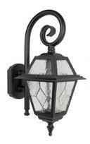 Sieninis lauko šviestuvas Su-Ma K 3012/1/N, 60W, E27, IP43, juodas, 19.5 cm x 48.3 cm