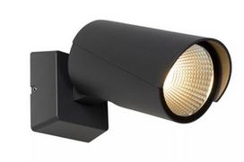 Sieninis lauko šviestuvas Lucide Manal 27896/12/29, 13W, LED, IP65, antracito, 13.9 cm x 17.3 cm