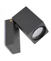 Sieninis lauko šviestuvas Su-Ma Mini 5005, 35W, GU10, IP44, tamsiai pilka, 6.6 cm x 10 cm