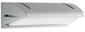 Sieninis lauko šviestuvas Su-Ma Nelly II-91012C, 60W, E27, IP54, sidabro, 42 cm x 12.4 cm