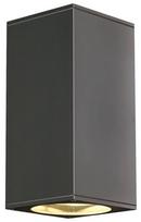 Sieninis lauko šviestuvas SLV Big Theo Up/Down, 75W, GU10, IP44, antracito, 13 cm x 27.6 cm