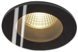 Lauko įleidžiamas šviestuvas SLV Patta-F, 11W, LED, IP65, juodas, 8.3 cm x 5.7 cm
