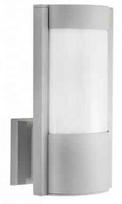 Sieninis lauko šviestuvas Su-Ma Elis, 60W, E27, IP54, sidabro, 14.5 cm x 27.5 cm