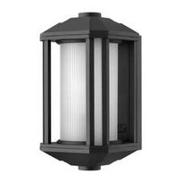 Sieninis lauko šviestuvas Quintiesse Castelle S, 60W, E27, IP44, juodas, 15.2 cm x 29.2 cm