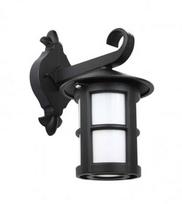 Sieninis lauko šviestuvas Su-Ma Cordoba, 60W, E27, IP43, juodas, 15.5 cm x 29.6 cm