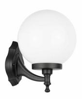 Sieninis lauko šviestuvas Su-Ma Kule Classic 250, 60W, E27, IP43, juodas, 25 cm x 34 cm