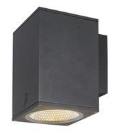 Sieninis lauko šviestuvas SLV Enola Square L, 35W, LED, IP65, antracito, 14 cm x 21.8 cm
