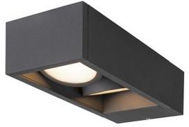 Sieninis lauko šviestuvas SLV Eskina Frame, 27W, LED, IP65, antracito, 11.5 cm x 7.3 cm