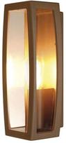 Sieninis lauko šviestuvas SLV Meridian Box 2, 25W, E27, IP54, rudas, 13.5 cm x 38 cm