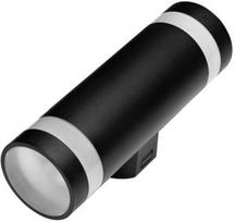 Sieninis lauko šviestuvas AZzardo Jason 2, 18W, LED, IP65, baltas/juodas, 7.8 cm x 24 cm