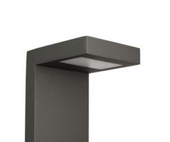 Sieninis lauko šviestuvas Su-Ma Karo, 10W, LED, IP54, tamsiai pilka, 10 cm x 11.5 cm