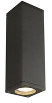 Sieninis lauko šviestuvas SLV Theo QPAR51, 35W, GU10, IP44, antracito, 7 cm x 22.5 cm