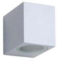 Sieninis lauko šviestuvas Lucide Zora, 5W, GU10, IP44, baltas, 6.5 cm x 7.9 cm