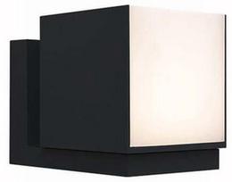 Sieninis lauko šviestuvas Lutec Cuba, 12.2W, LED, IP54, juodas, 10 cm x 14.8 cm