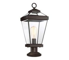 Quoizel QZ-RAVINE3-M - Lauko šviestuvas RAVINE 1xE27/60W/230V IP44 ruda
