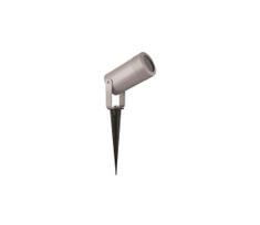 Lauko šviestuvas 1xGU10/5W/230V IP65 pilka