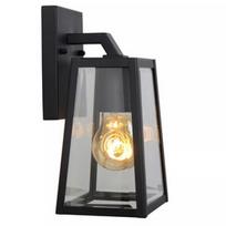 Sieninis lauko šviestuvas Lucide Matslot 29828/01/30, 40W, E27, IP23, juodas, 13 cm x 24.6 cm