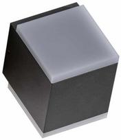 Sieninis lauko šviestuvas AZzardo Arbax 2, 12W, LED, IP54, tamsiai pilka, 9 cm x 10.8 cm