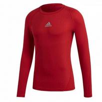 adidas Junior ASK LS Tee Y CW7321 termo marškinėliai (44280) (Raudona spalva)